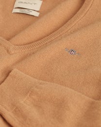 Gant  Extrafine Lambswool Blend V-Neck