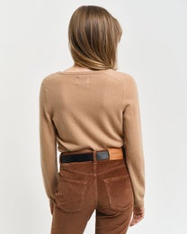 Gant  Extrafine Lambswool Blend V-Neck