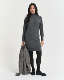 Gant Superfine Lambswool Knit Dress