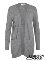 Vila Viril Open L/S Knit Cardigan