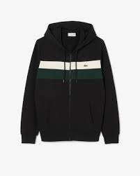 Lacoste Zipped Colour-Block Hoodie