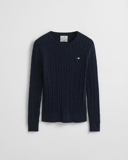 Gant Stretch Cotton Cable C-Neck